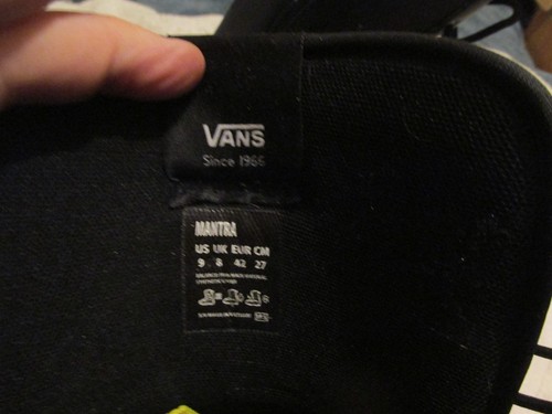 Men's Vans Black Mantra Leather Lace Up Snowboarding Boots Sz 9 - Picture 3 of 3