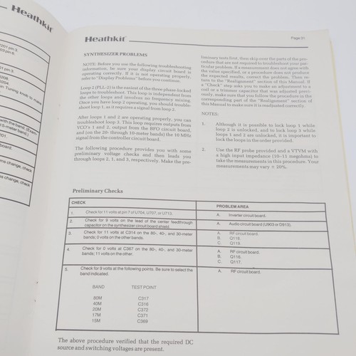 Heathkit HW-5400 SSB Transceiver Manual / Schemat / Układ Wyciągniki - Zdjęcie 7 z 17