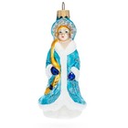 Snegurochka Snow Maiden Glass Ornament