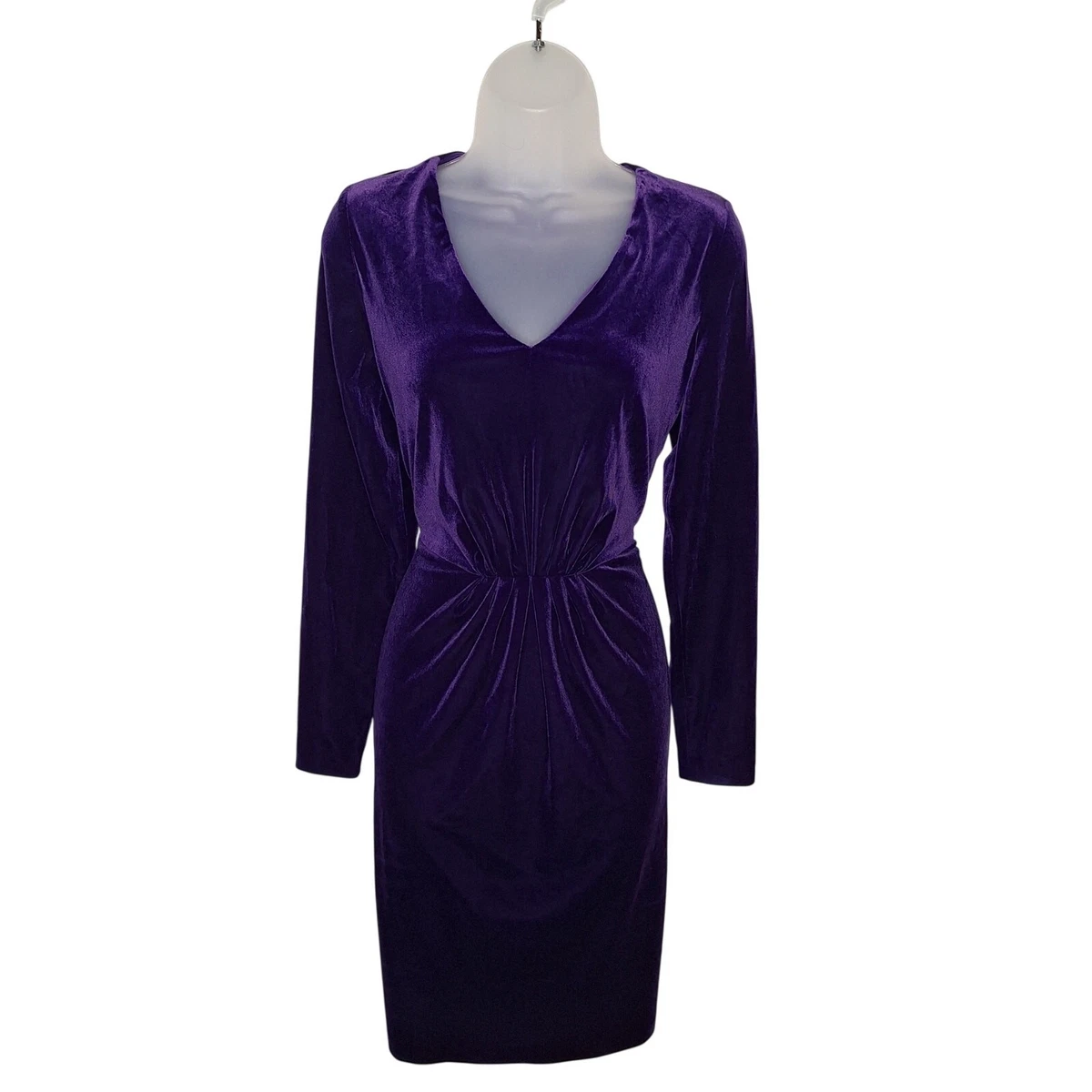 calvin klein long sleeve velvet dress Calvin Klein Long Sleeve Belted Velvet Dress, Size 22w In Charcoal at Nordstrom Rack