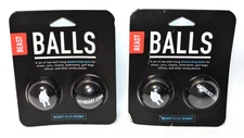 LOT 2 PACK Beast Balls BLUE SCENT Sneaker Deodorizer Shoes Cars Closets Gym Bags