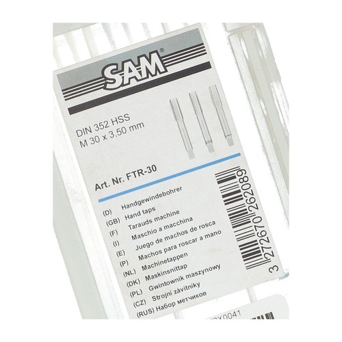 Sam Outillage FTR-30 Hand Taps New NMP - Picture 2 of 8