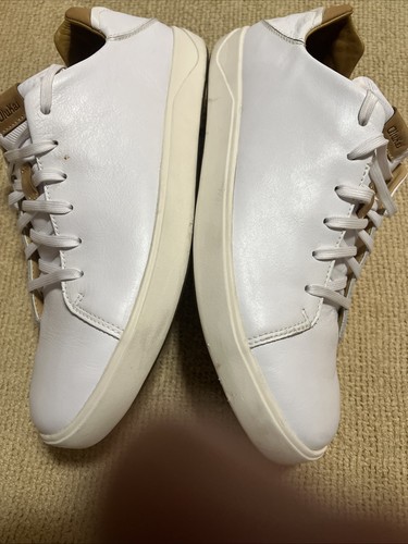 OluKai Lae Ahi Li ILi White Leather Collapse Heel Sneakers Shoes Mens Size 11.5 - Bild 7 von 12