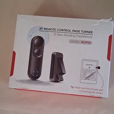RF Remote Control Page Turner RCPT07 Universal White for Tablets eReaders