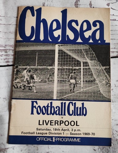 Rare Chelsea Vs Liverpool Feb 14th 1970 Postponed Game Ticket And Programme - Picture 3 of 4
