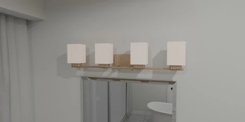 Quoizel JOY8632 Joyner 4 Light 32"W Bathroom Vanity Light - Bronze - Picture 2 of 3