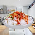 Serving Dishes Plate Cold Dinnerware Stainless Steel With Non-magnetic