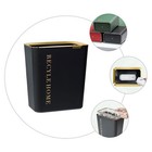 1 Stück quadratischer Abfallbehälter Nordischer Abfallkorb Vorratsbehälter