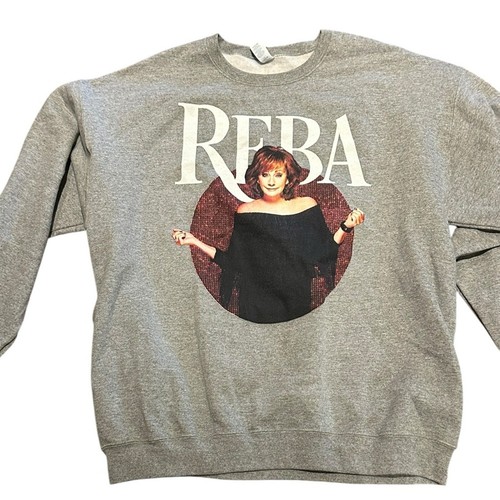 Reba McEntire Sweatshirt Erwachsene XL grau Konzert Merch