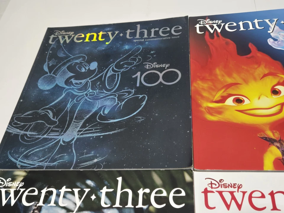 Lote de 7 números de revistas de coleccionistas fans Disney Twenty Three D23 (2021-2023) Foto 2 de 4