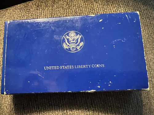 1986 Estados Unidos Libertad Plata 2 Monedas Prueba Estatua de Libertad Dólar y Medio Dólar Certificado de Autenticidad - Imagen 16 de 16