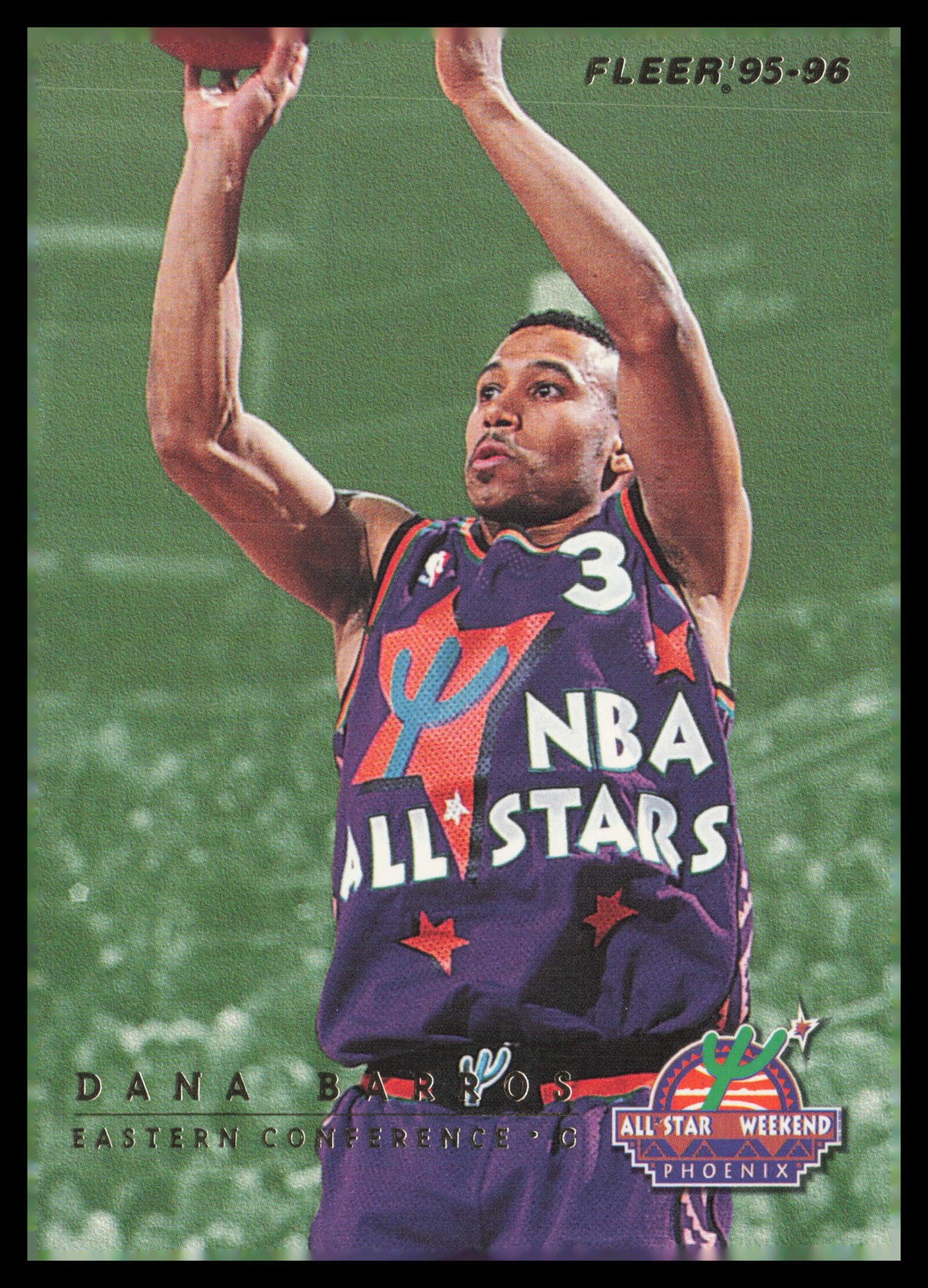 1995-96 Fleer #11 Dana Barros / Gary Payton NBA All-Stars Basketball Card