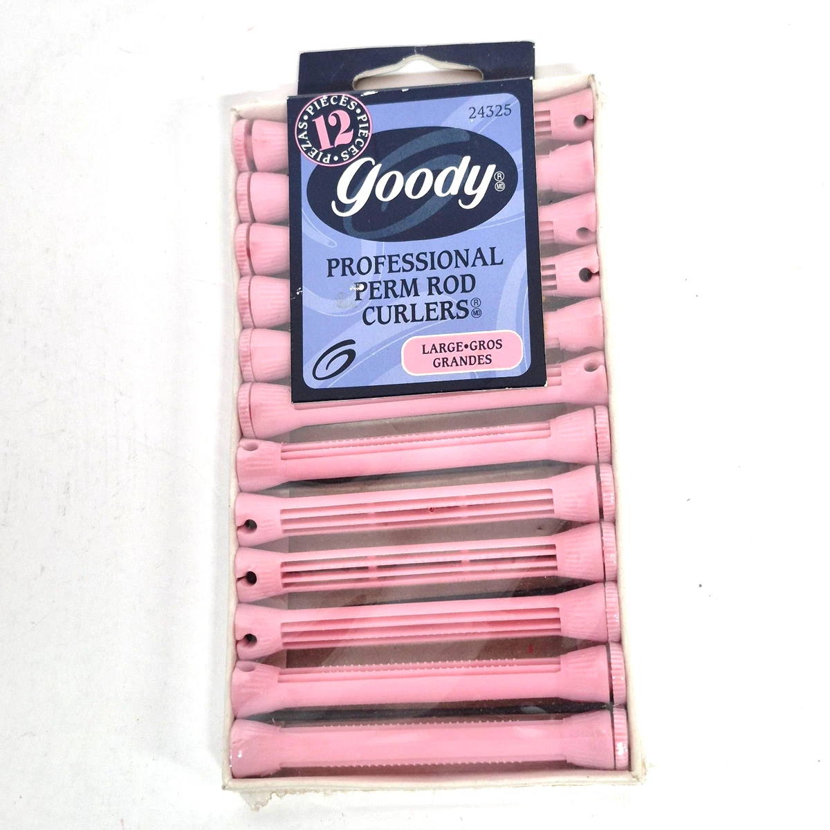 Vintage Goody Perm Rod Rollers With Swing Arm Large Lot Of 72 In 4 Colors USA Your Choice - Vintage Swing Arm Perm Rods, Hair Curlers  main image 3