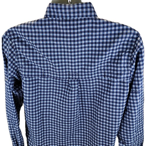 Red Hook Angelhemd Herren Small UPF 40 gewebt kariert Kurzarm belüftet neu  - Bild 2 von 7