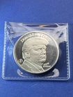 1 Troy Oz Silver Bullion Round Coin .999 Fineness 45th President Donald J Trump