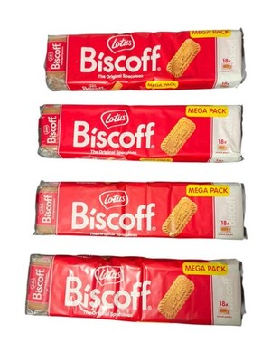 Latus Biscoff Karamellkekse 18X2 Stück 279g 4X279g Lotus The Original Speculoos