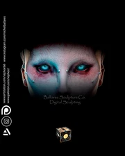 Hellraiser: The Gasp Bust(300mm)/3D Printed/Unpainted/Unassembled/Creative Arts