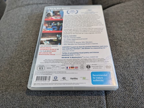 Paris Texas Wim Wenders Directors Suite DVD Region 4 VGC - Picture 2 of 3