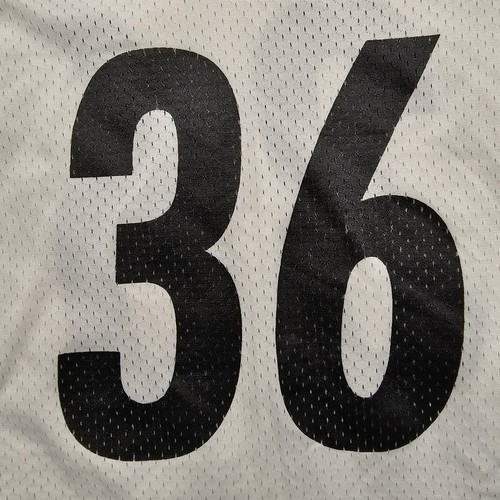 Vintage Pittsburgh Steelers Adult Jersey White Reebok #36 Jerome Bettis NFL Lrg - Picture 7 of 16