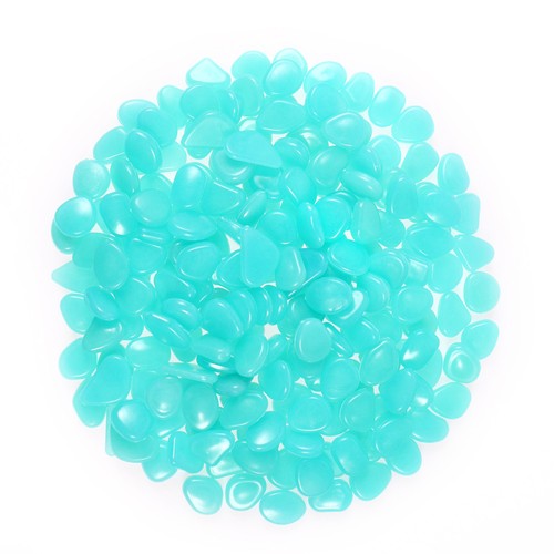 Glow-in-the-dark Pebbles Glowing Cobblestone Stones for Fish Tank