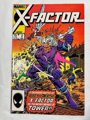 X-Factor #2 Marvel 1986 (Mar) Classic X-Men Team Copper Age Comic