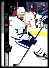 2020-21 Upper Deck #418 Justin Holl Toronto Maple Leafs Hockey Card