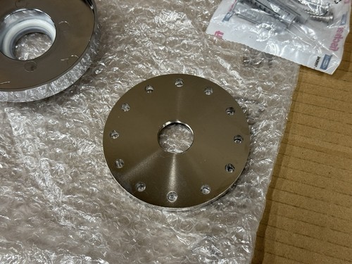 Brazo de ducha de montaje en pared Blu Bathworks TAE350R 133/4" - Cromo - Nuevo - Imagen 13 de 19