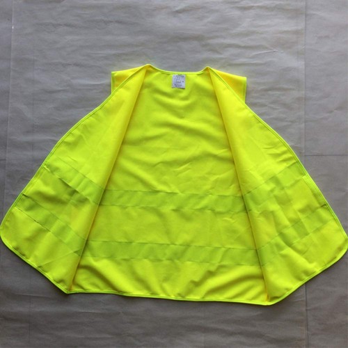 Chaleco de Seguridad Verde Fluorescente Sin Mangas Prendas para el torso con Rayas Reflectantes 56×68CM - Imagen 5 de 8