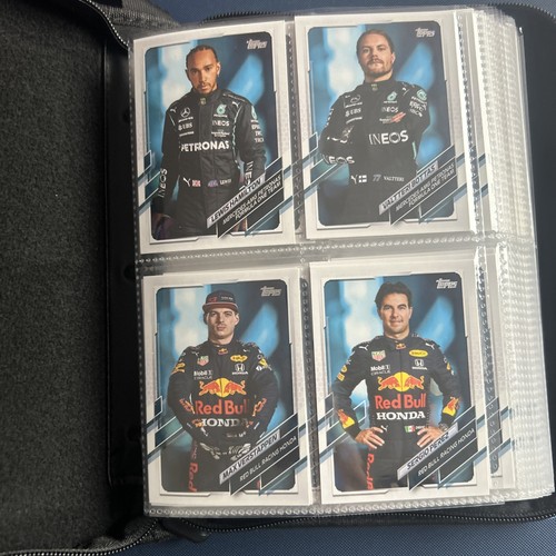 2021 Topps Formula 1 F1 Complete Flagship Base Set #1-175 With Binder Piastri RC - Bild 2 von 15