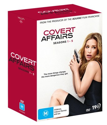 Covert Affairs : Season 1-5 | Boxset (Box Set Box Set, DVD, 2016