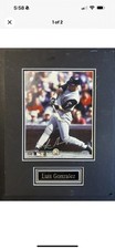 Luis Gonzalez Signed 8x10 AZ Diamondbacks Matted Baseball Photo AUTO Steiner MLB