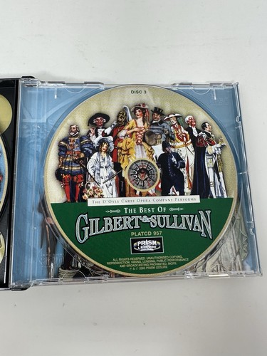 The Best Of Gilbert & Sullivan - 3CD - D’Oyly Carte Opera Company - 2003 - MINT - Imagen 18 de 23