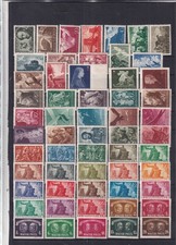 Hungary 1941/45 MNH/MH Nice lot of sets and stamps see scan