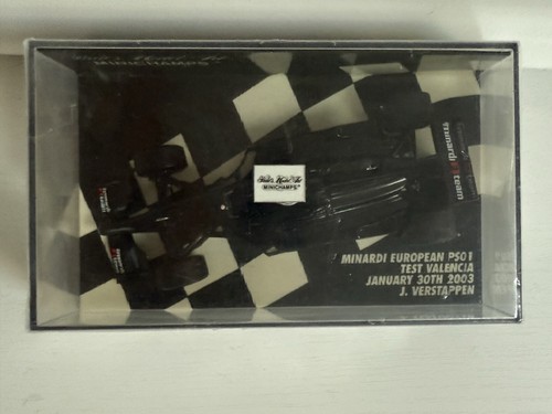 Minichamps Jos Verstappen - Minardi PS01 Test Valencia 2003 - Ltd Edition - Picture 2 of 6