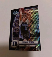 2024 Bowman Chrome University Basketball Cooper Flagg Black Wave 1st Bowman #16