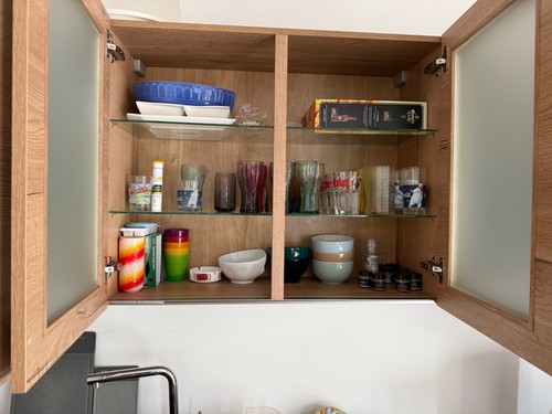 Küche mit Kochinsel zu verkaufen NEFF Nobilia mit Dunstesse und Hochbaubackofen - Bild 14 von 24