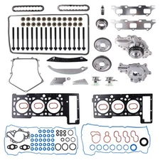 2.7L Head Gasket Set Bolts Timing Chain Kit for Chrysler Dodge HS9514PT-1