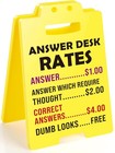 MBL Funny Gag Office Decor - Bosses Day Gifts for Women, Fun Cubicle Yellow
