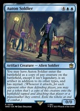 Auton Soldier 0036 Non Foil Rare Doctor Who Commander MTG Near Mint
