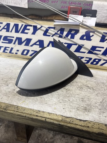 OPEL INSIGNIA 15-17 Mk I FL DOOR/WING MIRROR RIGHT DS WHITE 40R 5 PIN 13269576 - Picture 4 of 6