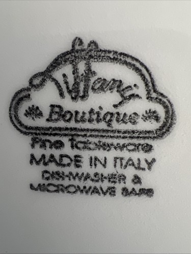 Vintage Tiffani Boutique feines Geschirr 12" Teller - Obstmotiv - Made in Italy - Bild 3 von 5