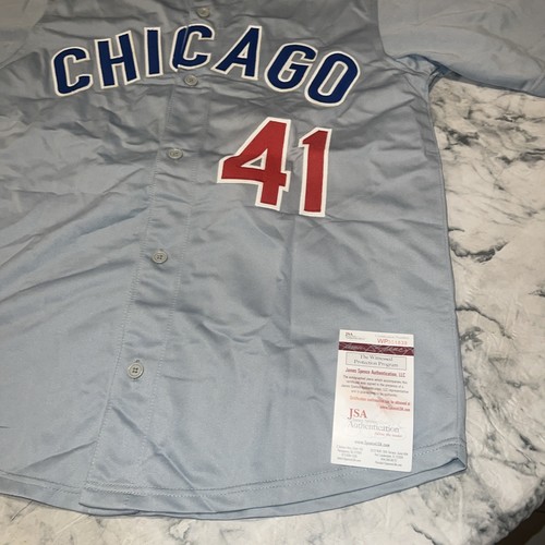 LOU PINIELLA SIGNED AUTO CHICAGO CUBS GREY JERSEY JSA AUTOGRAPHED SIZE XL - Picture 12 of 18
