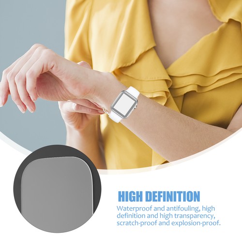 4 Pcs Watch Tempered Film Screen Protector Kit Anti-peeping Glass - 第 9/12 張圖片