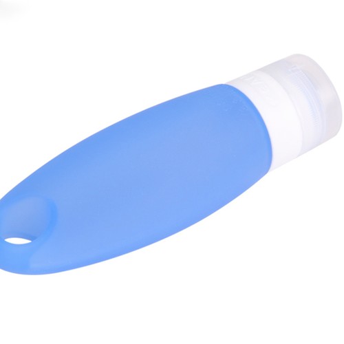 Botellas de silicona de viaje para artículos de tocador champú colgante recargables - Imagen 8 de 11
