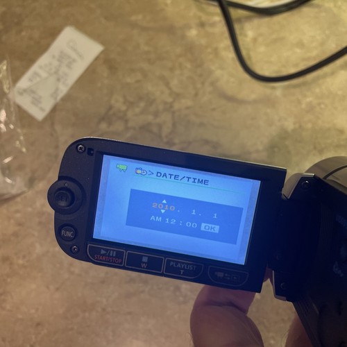 Canon Legria FS306 Handheld High Definition Camcorder Silver - needs new battery - Picture 8 of 12