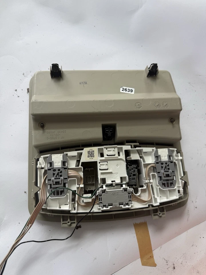 Nissan Rogue 2012 techo superior consola bronceado Foto 4 de 4