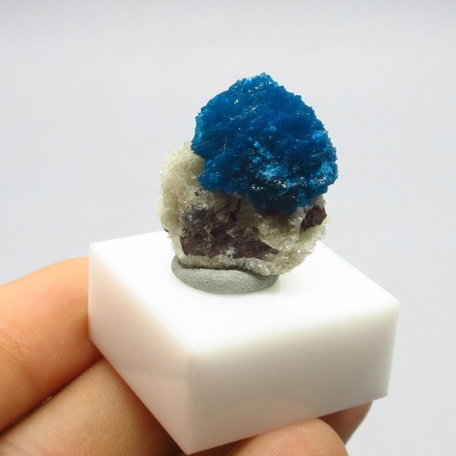 Cavansite on matrix  (non precious natural stone) # 4260 - Picture 4 of 4