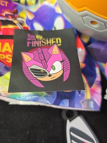 2024 Sonic The Hedgehog Prime Netflix Chaos Capsule AMY - Picture 5 of 6
