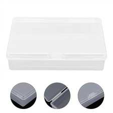  18 Pcs Transparent Playing Card Box Storage for Cards Deck Case Game Holder