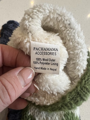 Pachamama Flock Of Sheep Slipper Socks Wool Size M UK 4-6 - Picture 6 of 7